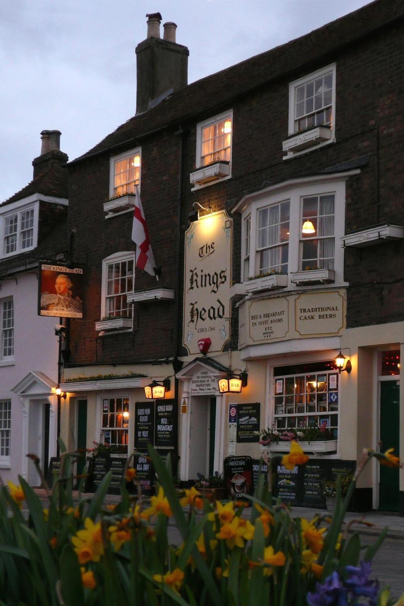 The Kings Head Acomodação com café da manhã Deal Exterior foto