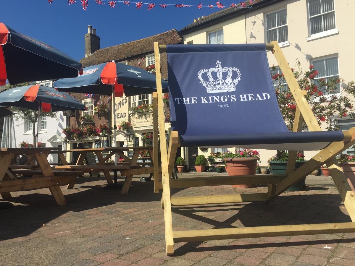 The Kings Head Acomodação com café da manhã Deal Exterior foto