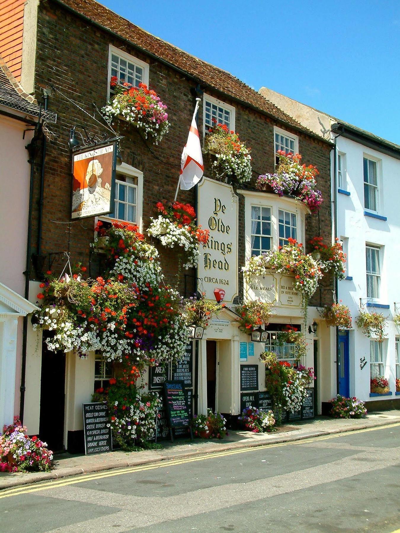 The Kings Head Acomodação com café da manhã Deal Exterior foto