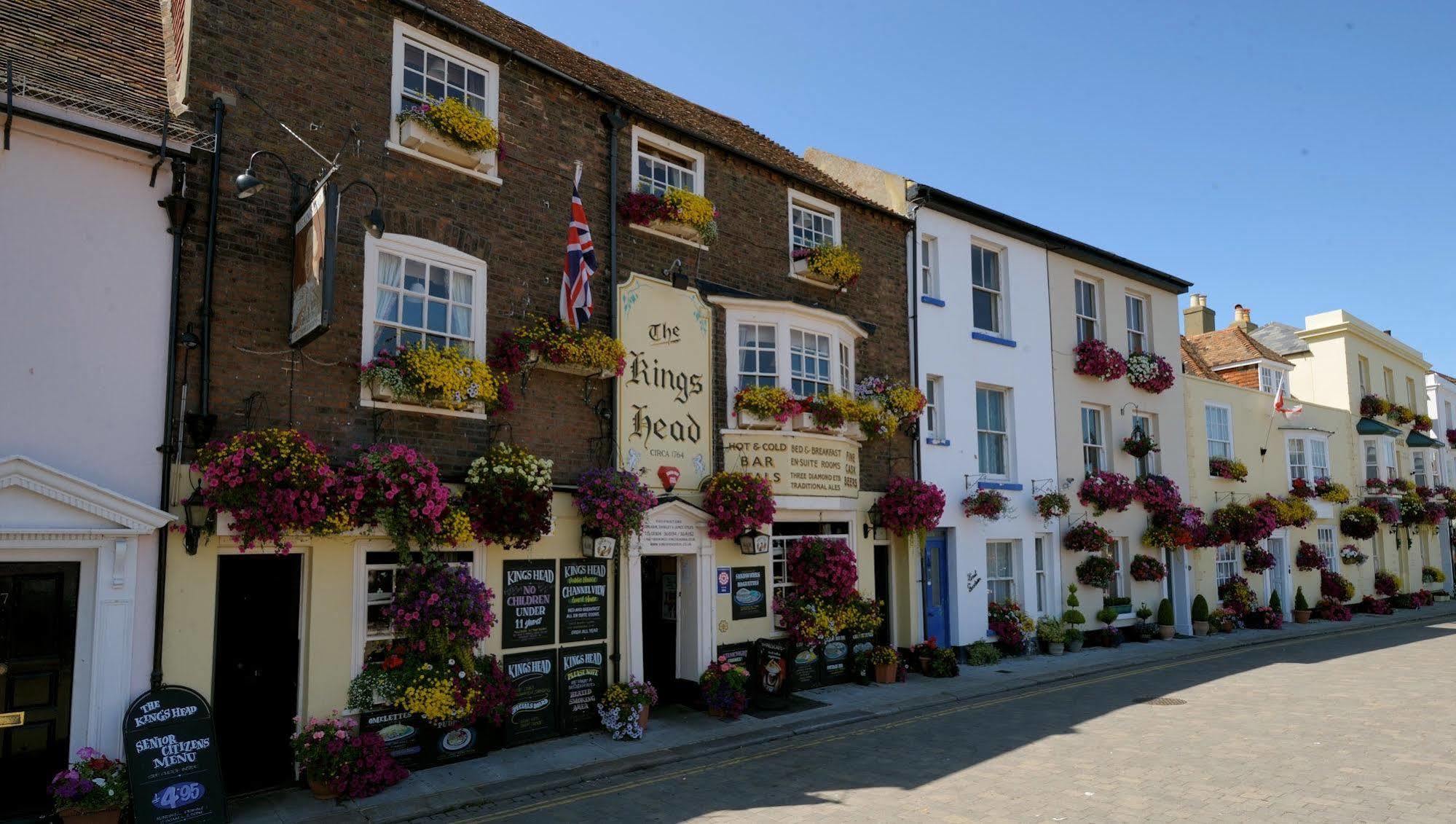 The Kings Head Acomodação com café da manhã Deal Exterior foto